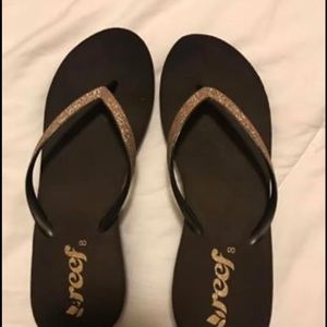 Reef wedge flip flops